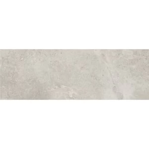 بلاط سيراميك للجدران داخلي أسباني سطح مطفي، مقاس 30×90 سم، لون رمادي فاتح | C01.2407