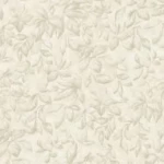 Floral wallpaper, vinyl cover, length 15.6 m, width 106 cm, beige color