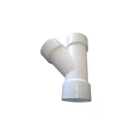 PVC Tee 45° Size 4 inch Schedule 40 White Color | United Gulf Factory 
