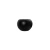 Fiberglass Pot, Width 54 Height 43 cm, Black Color.