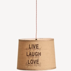 Elegant Black and Brown Ceiling Pendant 40x40x25 cm | Abyat Company