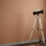 ورق حائط سادة طول 10 م، عرض 50 سم، لون بني