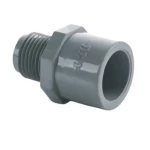 CPVC Plastic Male Adapter, Size 2 inch, Schedule 80, Light Gray Color | Arabian Gulf Factory
