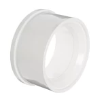 PVC Reducer Schedule 40 Al-Rajhi Brand Size 2 × 1 ½ inch Outer Diameter 60.47 mm White Color