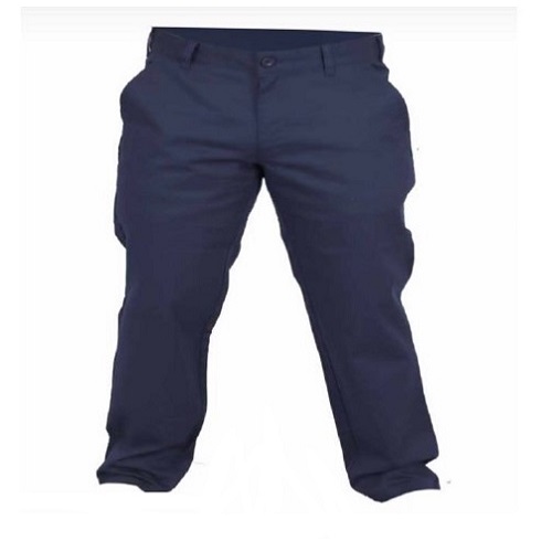 بنطال عازل كهربائي قطن معالج بالمرسيريز مقاس XXXXL لون كحلي | Mercerized Cotton
