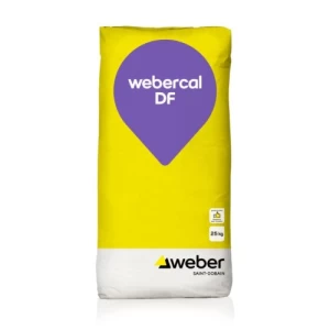 دهان ديكور إسمنتي Webercal DF برميل 25 كجم، لون أبيض | سودامكو -ويبر