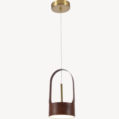 Ceiling Hanging Lamp Wooden Design 87x36x30 cm Black | Abyat Company