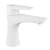Washbasin Tap, White Color, Height 17 cm x Depth 17 cm