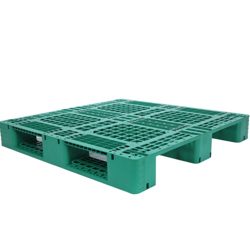 طبلية بلاستيك (HDPE) حجم 110×110×15 سم، لون أخضر، موديل 6434J | مصنع الفريدي للصناعات البلاستيكية