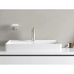 Ceramic CounterTop WashBasin Rectangular Shape  Size 47×60 cm, Brilliant White