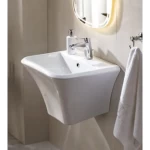 Wall Hung Basin Beyond Model Size 55×45×37 cm, White Color