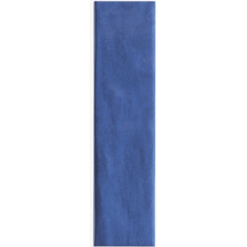 Ceramic Wall Tile 8 mm Height 6.5×26 cm Blue, Marrakech Model | Abyat Company