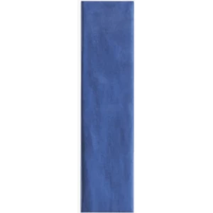 Ceramic Wall Tile 8 mm Height 6.5×26 cm Blue, Marrakech Model | Abyat Company
