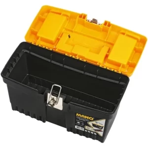 Tool Organizer with Metal Lock Jumbo 320 x 187 x 155 mm, Black | Est.Salama Trading Tools&Hardware