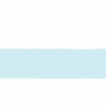 بلاط سيراميك سطح لامع للجدران الداخلية والخارجية، لون أزرق فاتح، أبعاد 7.5×30 سم، سماكة 1 ملم