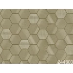 Italian wallpaper, beige color, length 10 m, width 0.73 m, model 44803