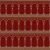 PCF Mosque Carpet red dark , Pile Height 9 mm, Islamic Design, Collection el Al-Miqat