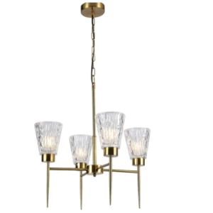 ثريا كريستال نيو كلاسيك 80×58 سم لون ذهبي | 49341