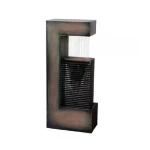 Iron Decorative Fountain, Brown, Size 80 × 40 × 17 cm, Item Code MZ15564CA