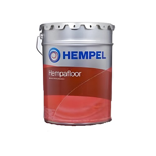 Floor Epoxy Paint Hempafloor Traffic 520 Light Grey Gloss Finish 18 Liter | Hempel Paints