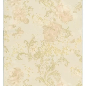 Italian Wallpaper 10m x 0.73m Creamy Color, Model 24021 | Balbaid Decor Company