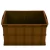 HDPE Multipurpose Storage Box, Brown , size 75×57×41 cm, Product Code SW-2443-SZAYY
