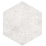 Northon Hexagonal Ceramic, Light beige , 14 mm Thickness, Size 58.5 × 67.5 cm