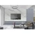Rectangular PVC Wood Substitute 60x290 cm, Plain Gray | Luxury line - Image 2