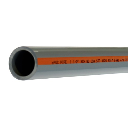 CPVC Pipes Schedule 80 Size 2 inch Gray Color | ALMUIF PIPES