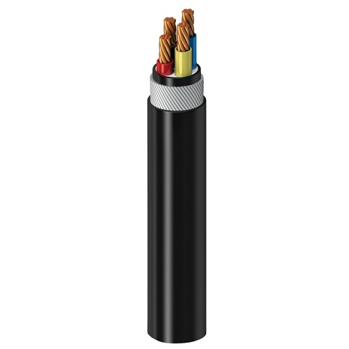 2.5mm² 0.6/1 kV 4 Core Copper Cable XLPE Insulated ZHLS Sheathed SWA Armored | Al Fanar