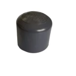 PVC End Cap  Schedule 80 Size 1½ inch Pale Gray Color | United Gulf Factory 