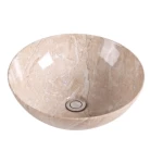 Above Counter Oval Wash Basin 40.5×40.5×15 cm, Light Pink