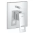 Concealed Shower Mixer, Model Euro Cube