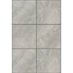 بورسلان سعودي تصميم رخامي، الطول 60 سم العرض 60 سم، رمادي