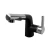 Chinese Bathroom Washbasin Mixer, Length 18 cm, Width 18 cm, Height 10 cm, Matte Black Color
