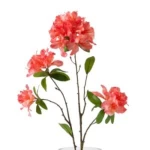  زهور صناعية رودودندرون، لون وردى، ارتفاع 72 سم 