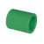 PPR Plastic Coupling, Size 20 mm, Pressure 25 Bar, Green Color | Cosmoplast