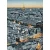 Mural image cities design, size 183×254 cm, gray color