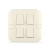 10 Amp Light Switch 4 Gang 2 Way, Beige Color, 7x7cm Size, 250 Volts | Spectra