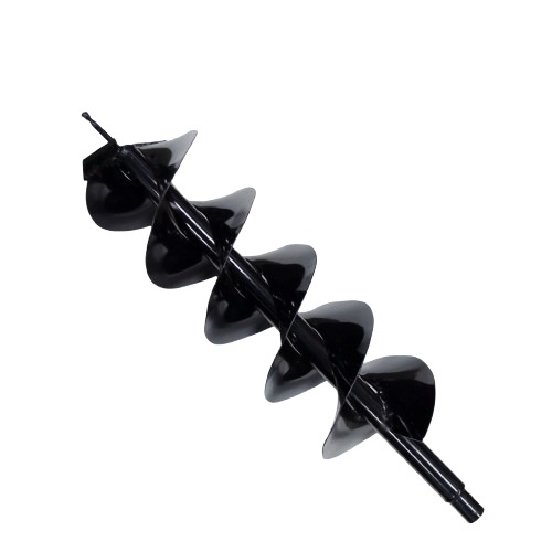 Double Agricultural Excavator Bit 150 x 800 mm, Stainless Steel | Makute
