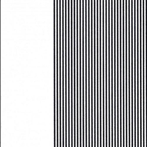 Wallpaper Striped Design 10m×53cm Black and White | Luxury line