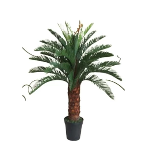 Artificial Cycas Palm 12x11.5 cm, Green Color | Luxury line