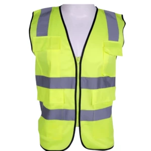 Safety Vest Size XXXL, Weight 1 kg, Neon Yellow | Muedda Store