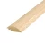 Parquet Floor End Accessory, Size 240x8 cm, beige color, Model 1515