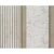Wooden substitute for decoration, dimensions 12 x 290 cm, light brown with beige stripes