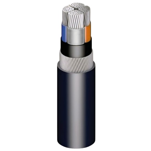 كيبل 70 mm 4 خط ألومنيوم 0.6/1 كيلو فولت، مسلح SWA، غلاف LSHF | مجموعة كابلات الرياض