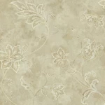 American Wallpaper Pale Beige Color Floral Design, Size 10mx0.53m, Model TB4249
