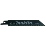 Reciprocating saw blade set, 5 pieces, length 125 mm, Makita brand