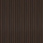Chinese Wood Alternative for Wall Decorations, Size 290x12 cm, Dark Brown