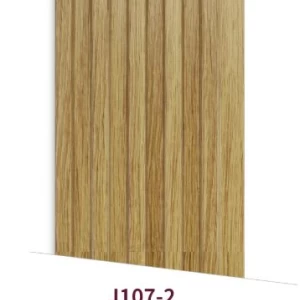 Korean Internal Wood Substitute for Walls Size 209×13 cm, Wooden Color | Luxury line